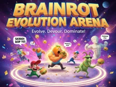 Permainan Brainrot Evolution Arena talian