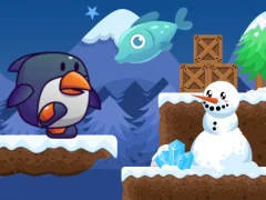 Permainan Penguin Fishing talian