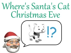 Permainan Where's Santa's Cat Christmas Eve talian