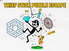 Permainan Thief Stick Puzzle Escape talian