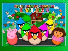 Permainan Famous Cartoon Characters Eggs talian