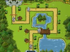 Permainan Medieval Castle Defense talian