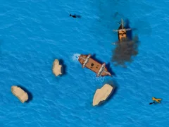 Permainan The Pirate Sea: The Smuggler's Way talian
