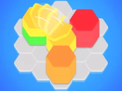 Permainan Hexa Stack Sort talian