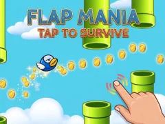 Permainan Flap Mania Tap to Survive talian