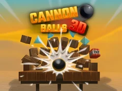 Permainan Cannon Balls 3D talian
