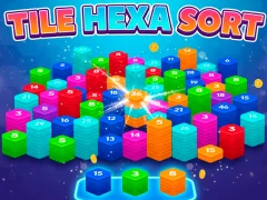 Permainan Tile Hexa Sort talian