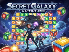 Permainan Secret Galaxy Match-three talian