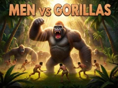 Permainan Men Vs Gorillas talian