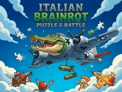 Permainan Italian Brainrot: Puzzle & Battle talian