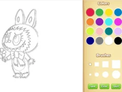 Permainan Chibi Labubu Coloring Book for Kids talian