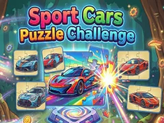 Permainan Sport Cars Puzzle Challenge talian