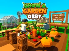 Permainan Grow a Garden Obby talian