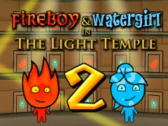 Permainan Fireboy & Watergirl 2 in Light Temple talian