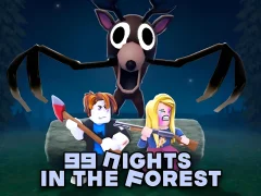 Permainan 99 Nights in the Forest - Roblox talian