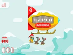 Permainan FlappyCat Crazy Christmas talian