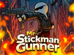 Permainan Mr Stickman Gunner talian