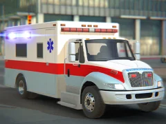 Permainan City Ambulance Car Driving talian