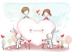 Permainan Valentine Young Love talian