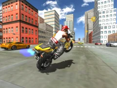 Permainan Motorbike Simulator Stunt Racing talian
