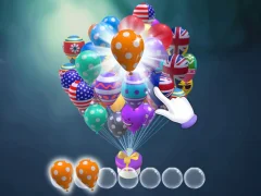 Permainan Balloon Match 3D talian
