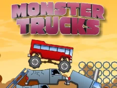 Permainan Monster Trucks Challenge talian
