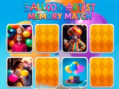 Permainan Balloon Artist Memory Match talian