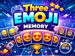 Permainan Three Emoji Memory talian