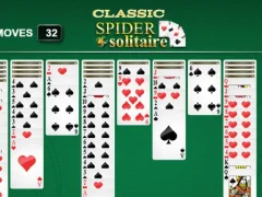 Permainan Classic Spider Solitaire talian
