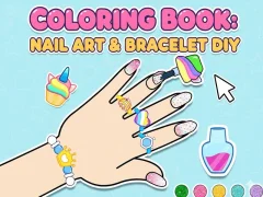 Permainan Coloring Book: Nail Art & Bracelet Diy talian