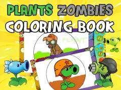 Permainan Plants vs Zombies Coloring talian