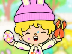 Permainan Jigsaw Puzzle: Toca Boca Easter talian