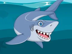 Permainan Shark Jigsaw talian