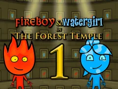 Permainan Fireboy & Watergirl In The Forest Temple talian
