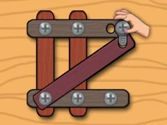 Permainan Wood Nuts Master: Screw Puzzle talian