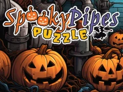 Permainan Spooky Pipes Puzzle talian