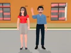 Permainan School Stories: Teacher Sim talian