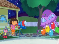 Permainan Dora The explorer Dora's Space Adventure talian