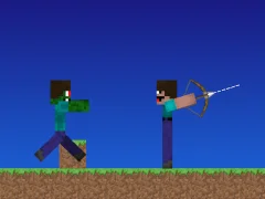 Permainan Noob vs Pro But Archers Minecraft talian