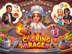 Permainan Cooking Rage talian