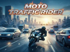 Permainan Moto Traffic Rider talian