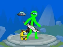 Permainan Stickman Mega Boss Battles! talian