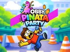 Permainan Obby Pinata Party talian