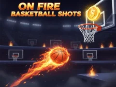 Permainan On Fire Basketball Shots talian