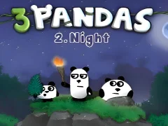 Permainan 3 Pandas 2 Night talian