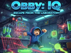 Permainan Obby: IQ Escape from the Laboratory talian