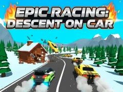Permainan Epic Racing: Descent on Car talian