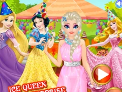 Permainan Ice Queen Birthday Surprise talian