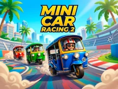 Permainan Mini Car Racing 2 talian