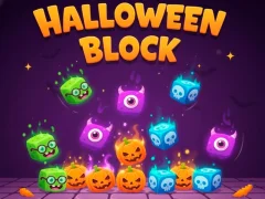 Permainan Halloween Block talian